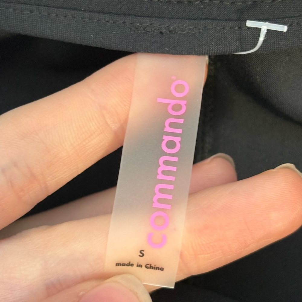 Commando Size Small Black Classic Utility Mini Sk… - image 4